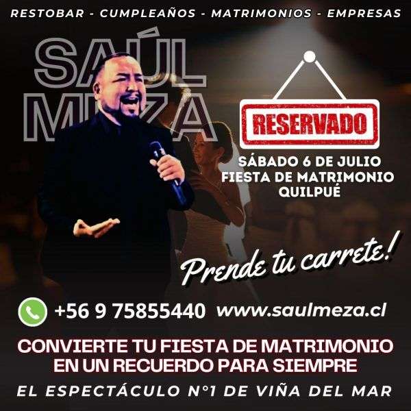Fiesta de matrimonio 6 de Julio