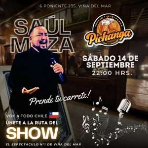 Sábado 14 de Septiembre en La Pichanga Restobar - Viña del Mar