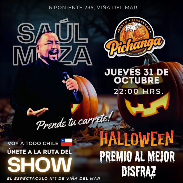 Jueves 31 de octubre, ? ¡Halloween en La Pichanga Restobar! ?