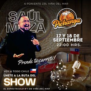 Martes 17 y Miércoles 18 de Septiembre en La Pichanga Restobar – Viña del Mar