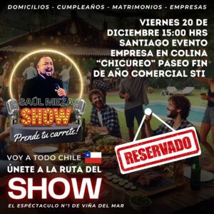 Viernes 20 de Diciembre - Paseo de Fin de Año COMERCIAL STI